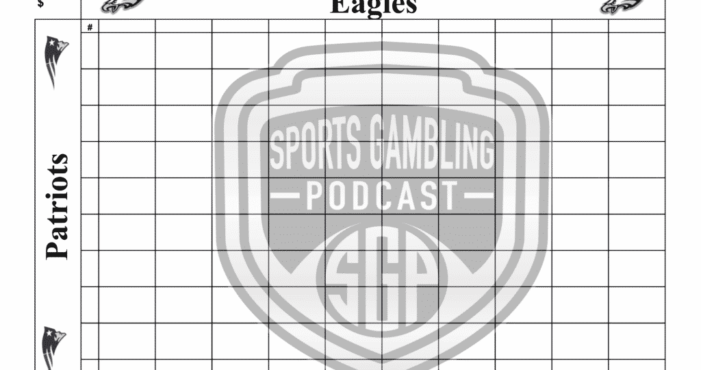 Superbowl 52 Squares