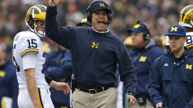 Michigan Suspends Jim Harbaugh Three-Games