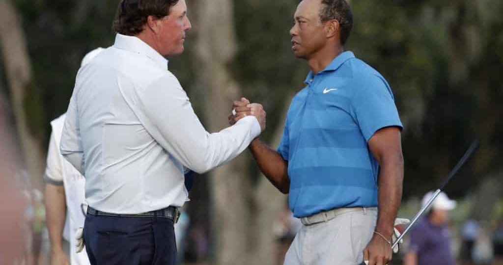 Phil Mickelson, Tiger Woods