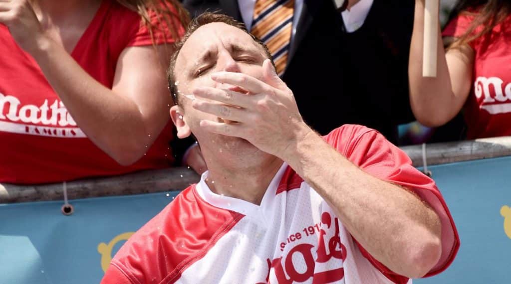 betting nathan hot dog eating contest