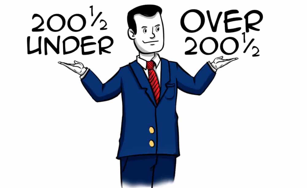 betting over under explained