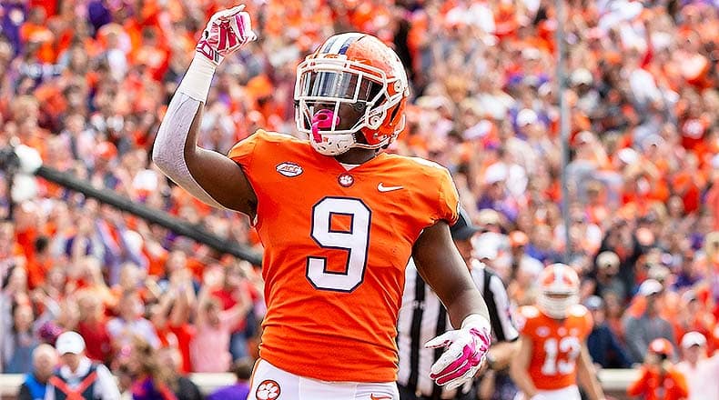 clemson national championship odds