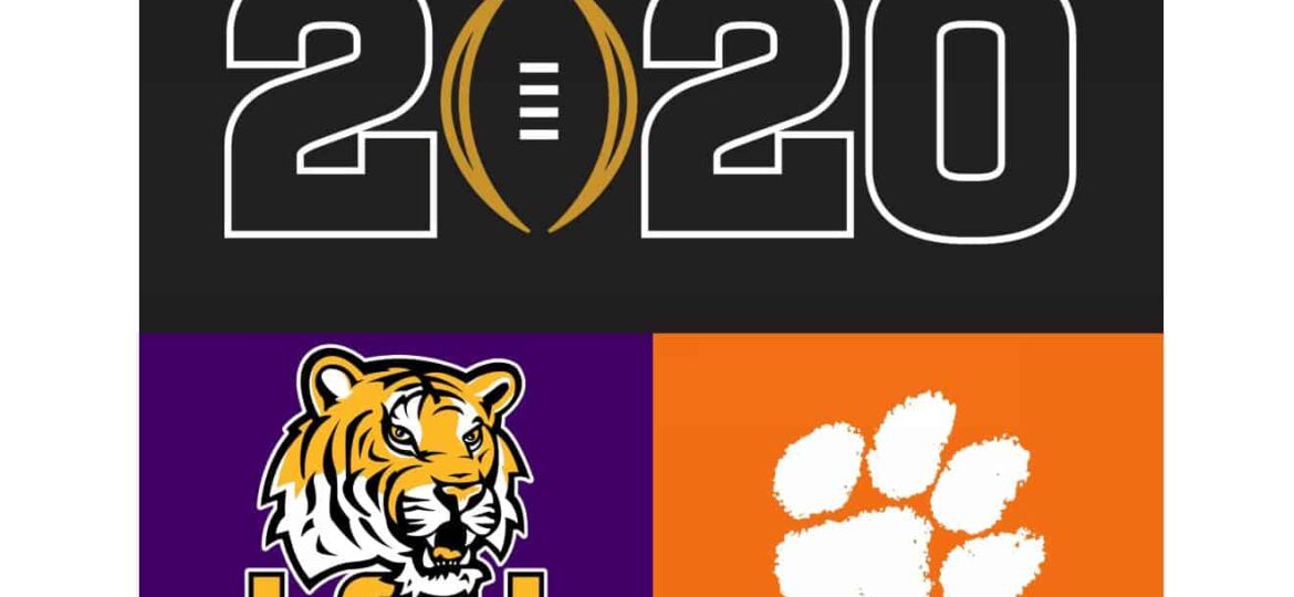College Football Championship 2020: Showdown Lineup for Clemson vs. LSU