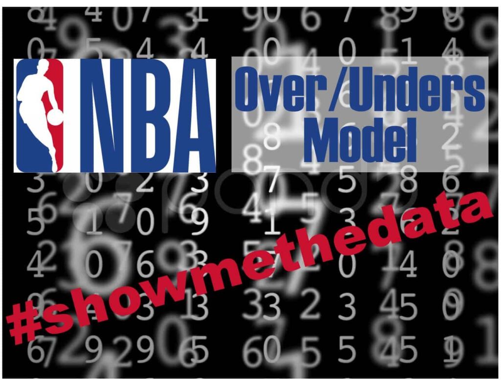 NBA Over/Unders Model Breakdown - How To Build Your Own Model