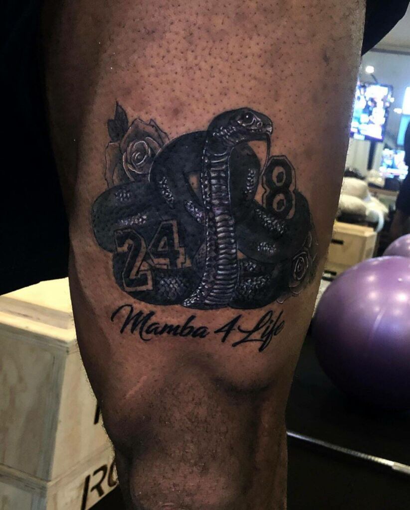 Top 24 Kobe Bryant Dedication Tattoos