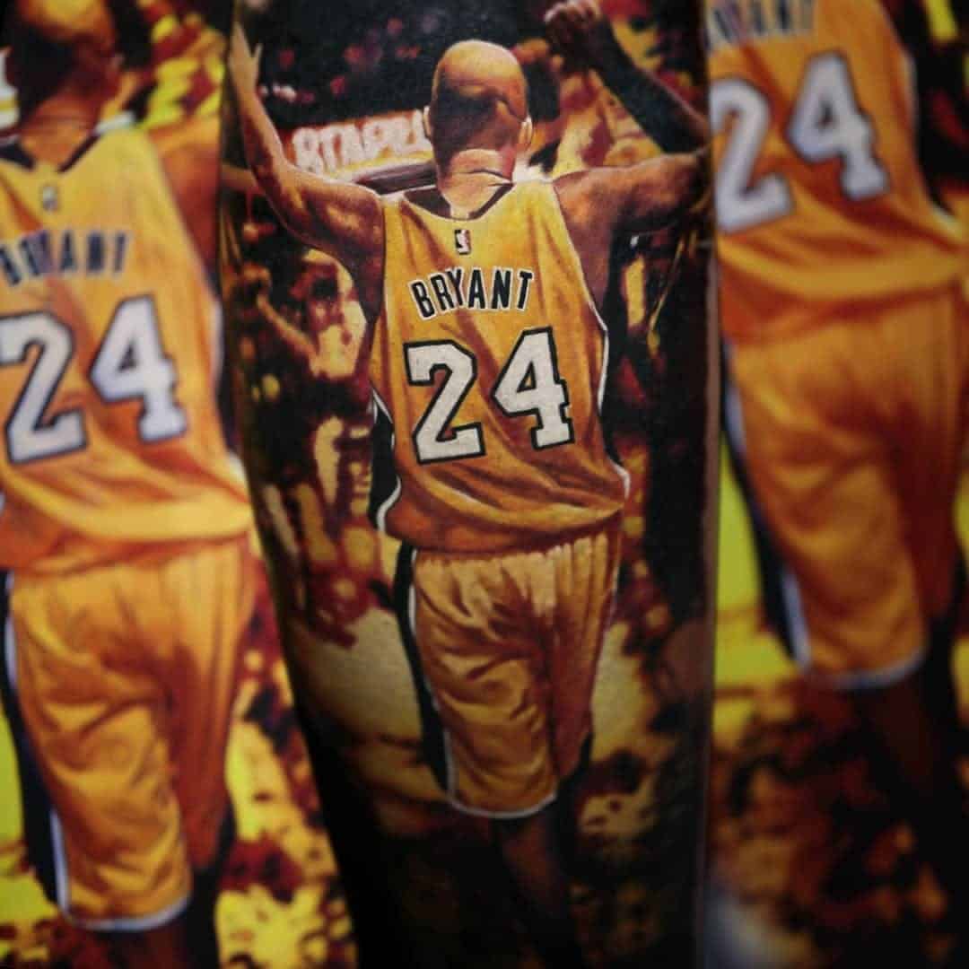 Top 24 Kobe Bryant Dedication Tattoos