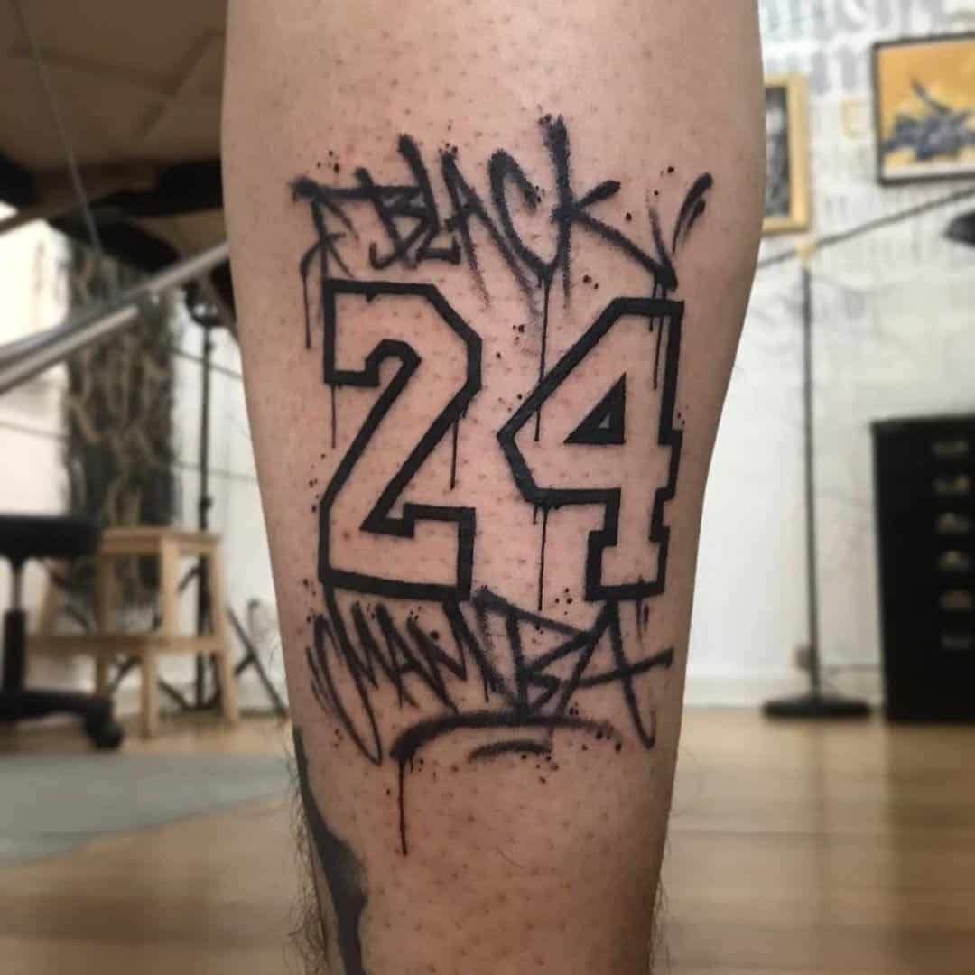 Top 24 Kobe Bryant Dedication Tattoos