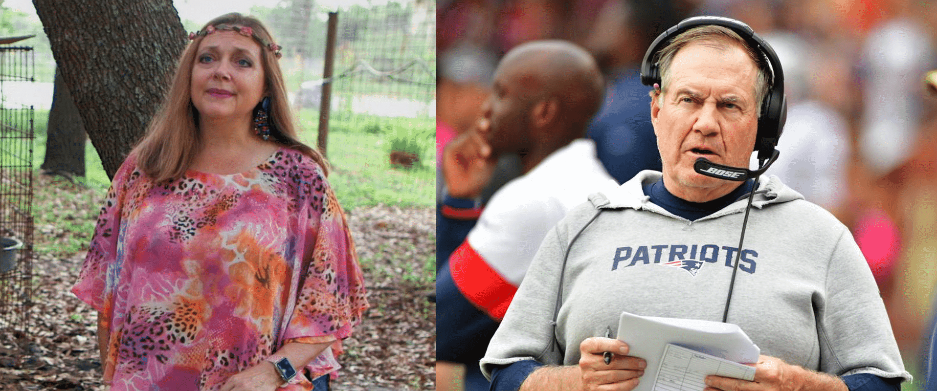 carole baskin bill belichick