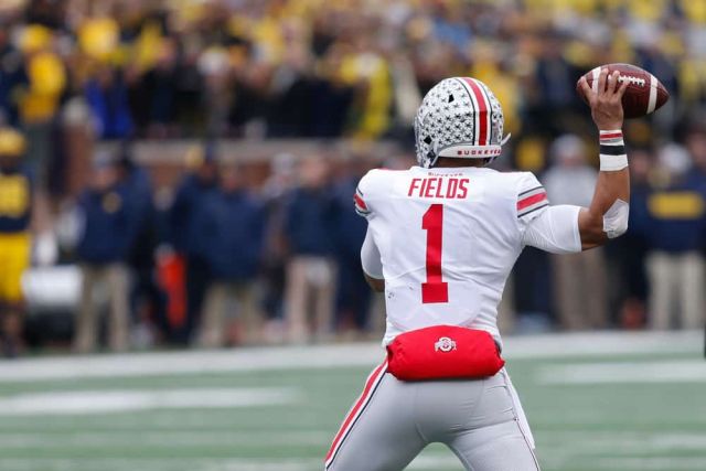 Justin Fields Ohio State Buckeyes Football