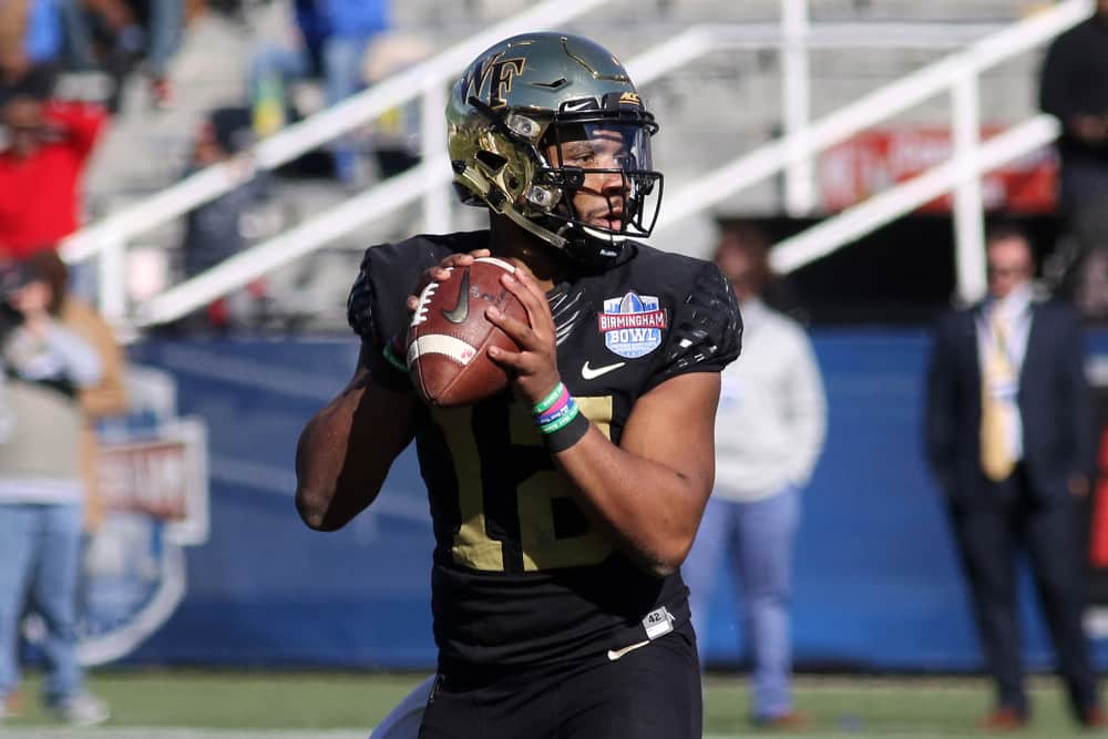 op 25 College Football Quarterbacks for 2020