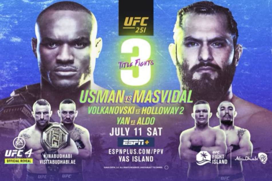 ufc 251 fight island & desean jackson