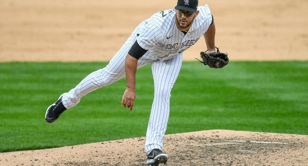 MLB: AUG 02 Padres at Rockies
