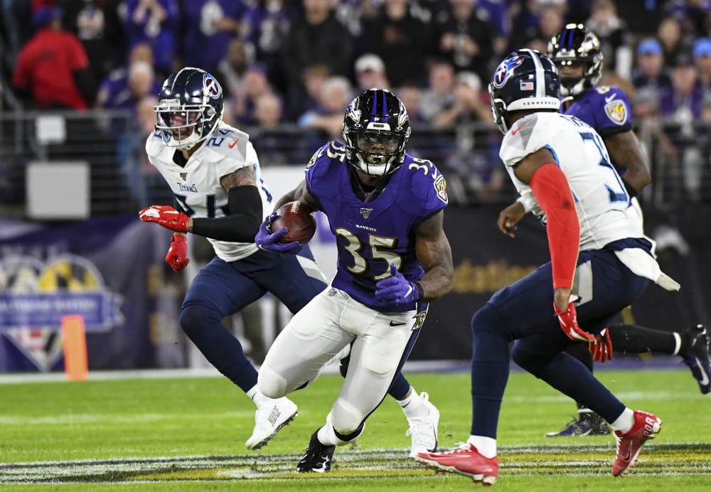 DraftKings Monday Night Showdown Picks: Chiefs vs. Ravens
