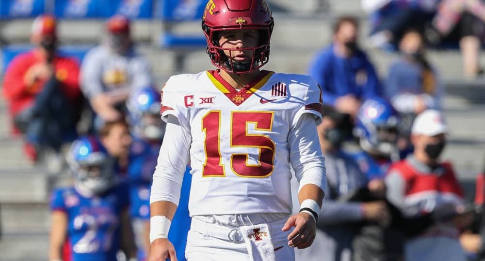 COLLEGE FOOTBALL: OCT 31 Iowa State at Kansas