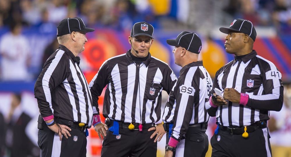 NFL Week 17 Referee Stats Report