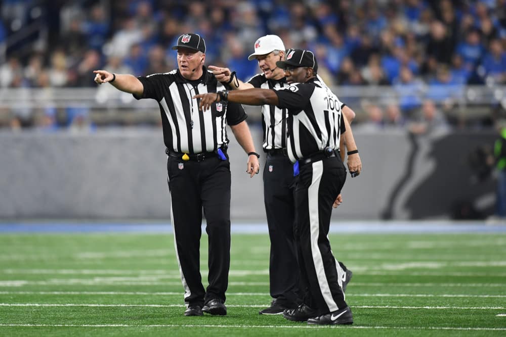 NFL Week 16 Referee Stats Report