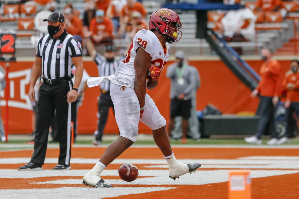Devy Fantasy Football: Top 20 Runningback Rankings