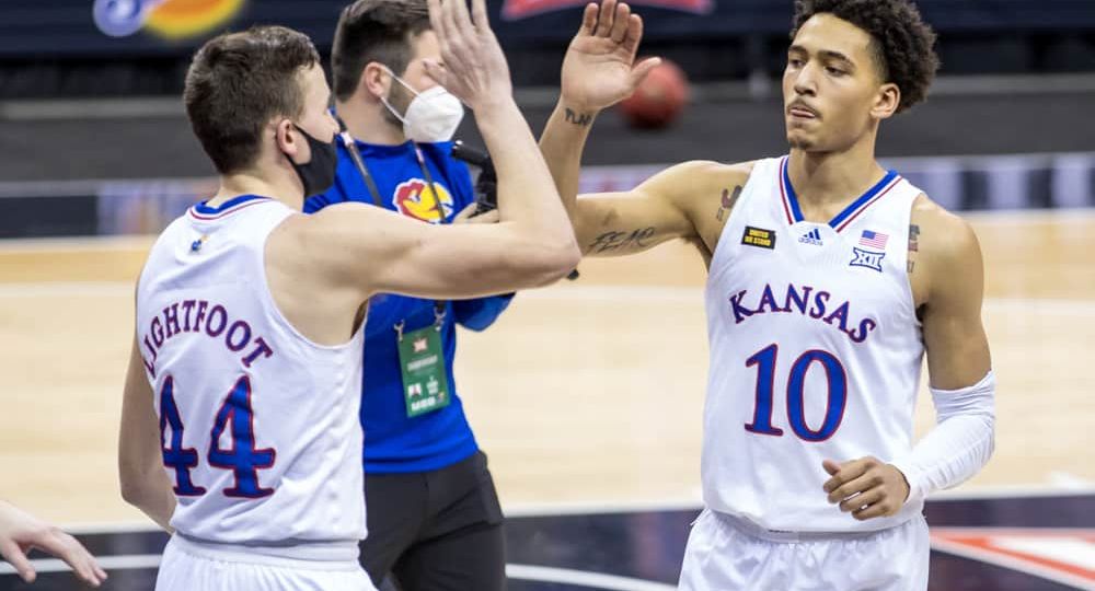 COLLEGE BASKETBALL: MAR 11 Big 12 Men's Basketball Championship - Oklahoma v Kansas
