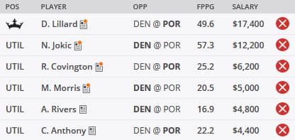 NBA DFS Showdown Picks June 3