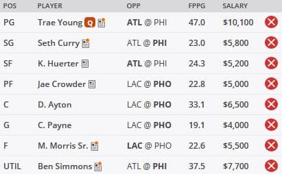 NBA DFS Picks 6/20 - DraftKings GPP Picks