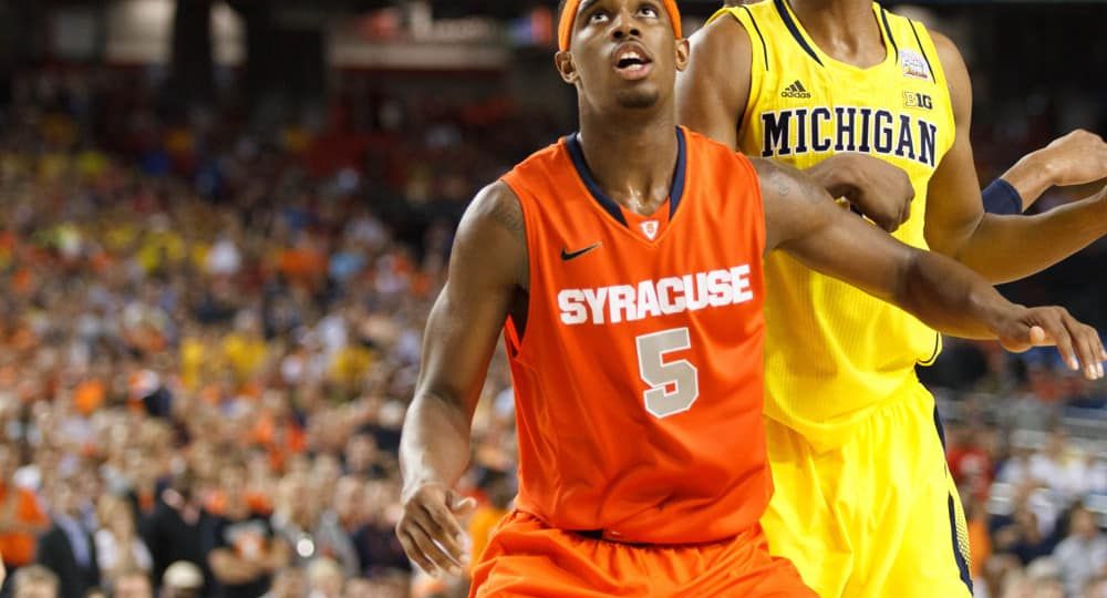 NCAA BASKETBALL: APR 06 Div I Men's Championship - National Semifinal - Syracuse v Michigan