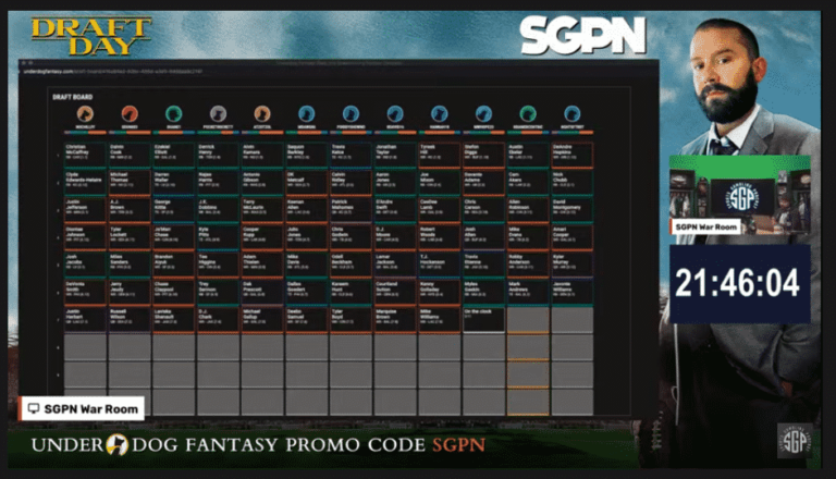 draft day for fantasy football