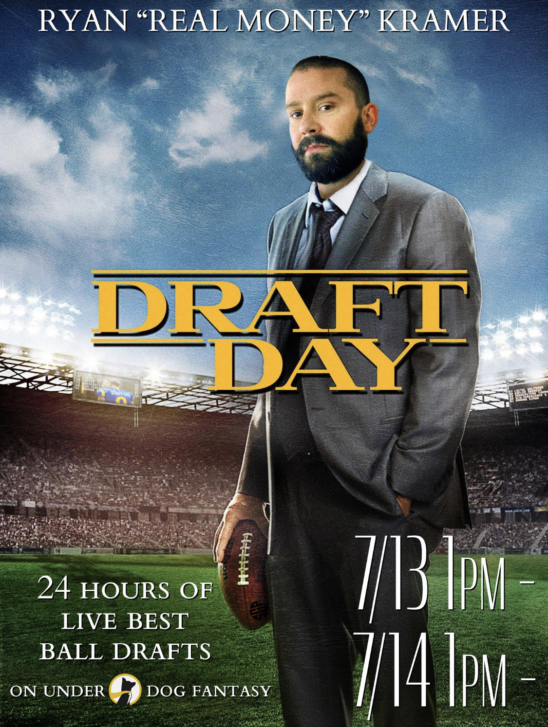 Draft Day Props: 24 Hour Underdog Best Ball Marathon