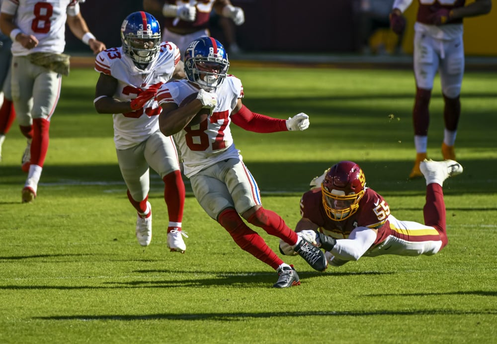 NFL Player Props Odds: New York Giants vs. Washington Football Team