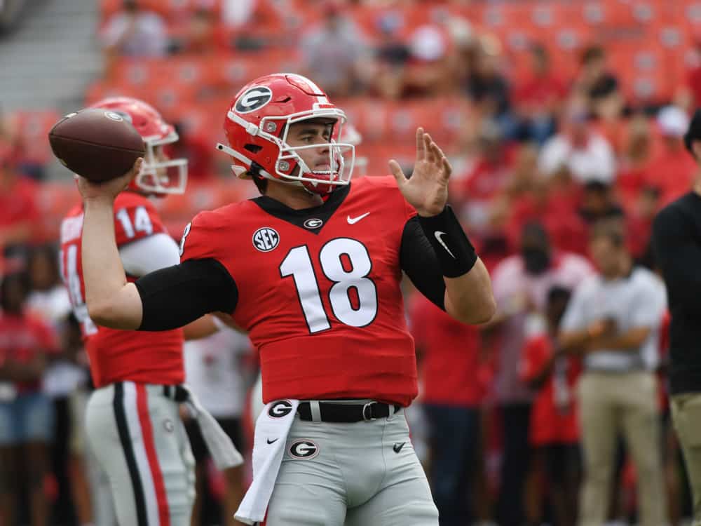 Arkansas Razorbacks @ Georgia Bulldogs Betting Prediction & Preview | The College Football Experience (Ep. 853)