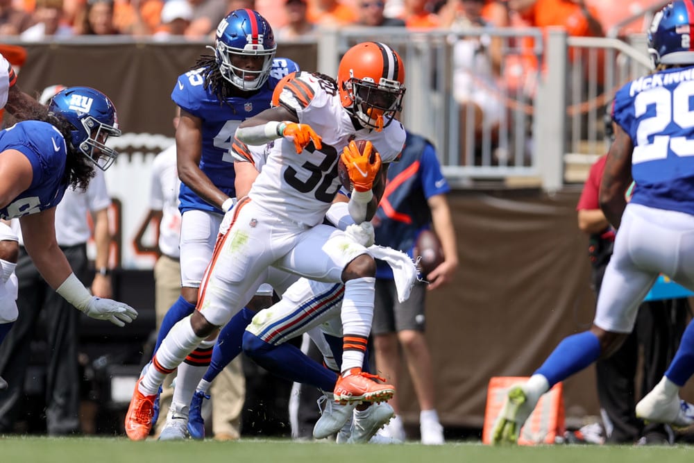 Week 7 NFL Thursday Night Football DraftKings Picks: Broncos vs. Browns