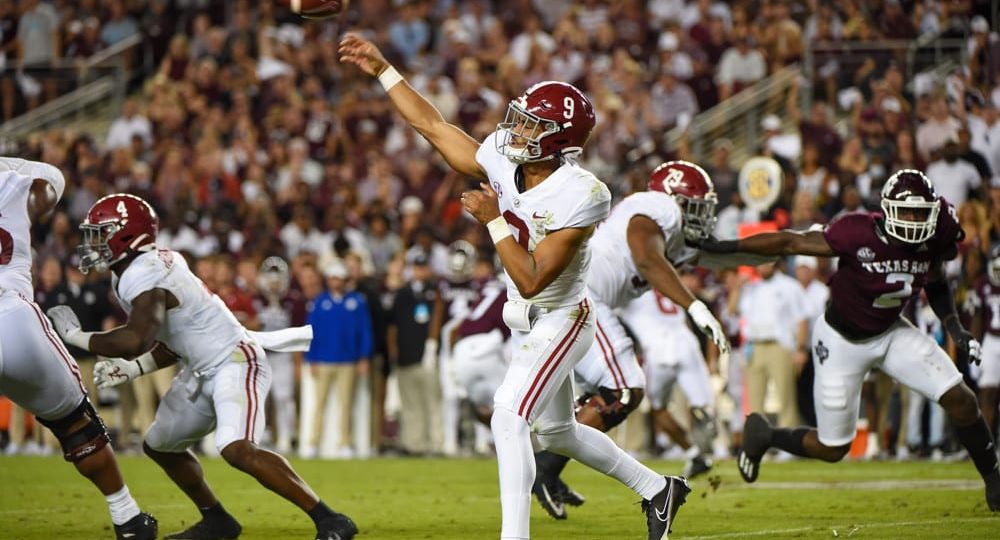 COLLEGE FOOTBALL: OCT 09 Alabama at Texas A&M