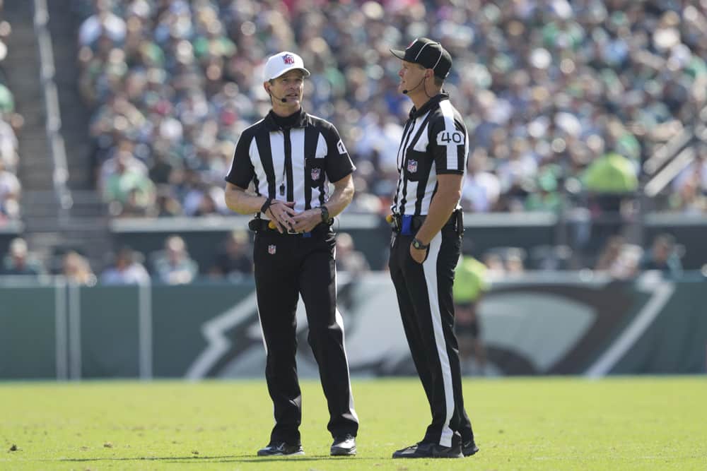 NFL Week 8 Referee Betting Stats & Trends