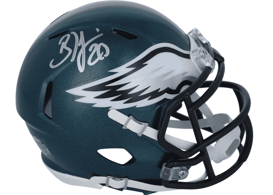 Diehard Eagles Brian Dawkins Signed Helmet Giveaway