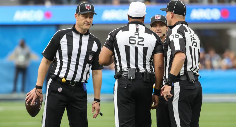 NFL Week 10 Referee Betting Trends & Stats