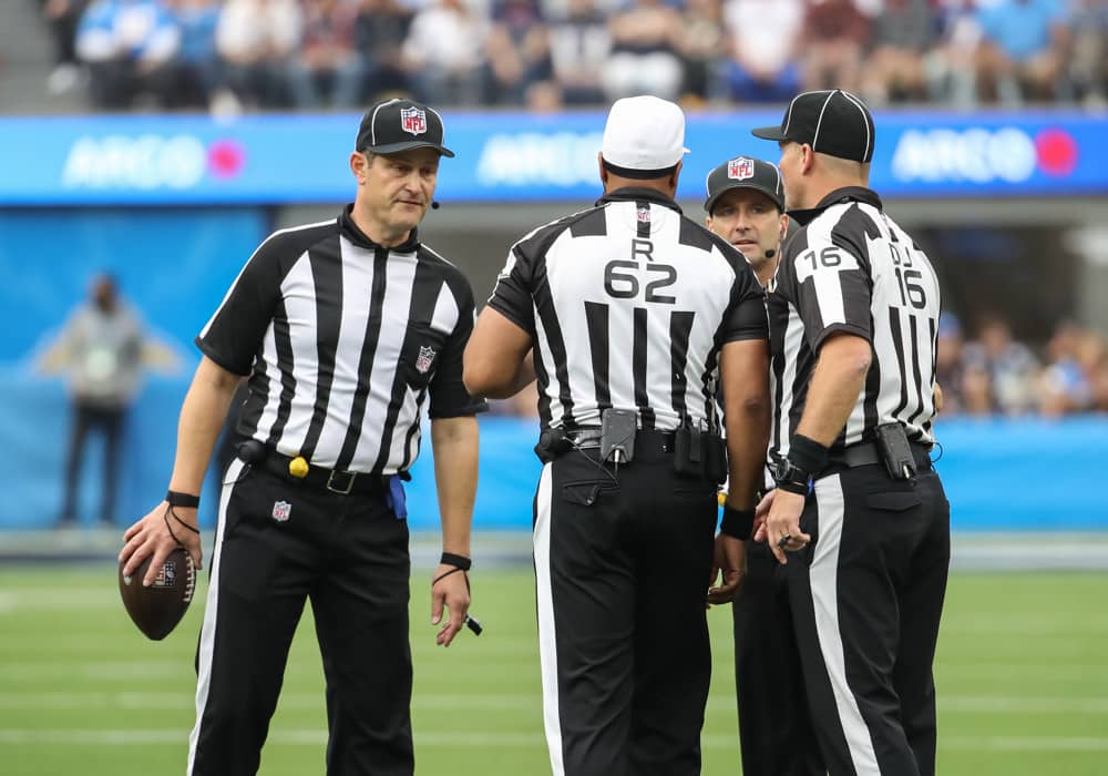 NFL Week 10 Referee Betting Trends & Stats