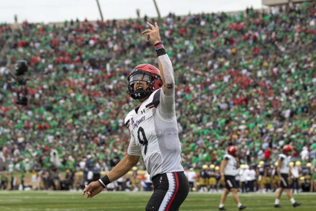COLLEGE FOOTBALL: OCT 02 Cincinnati at Notre Dame