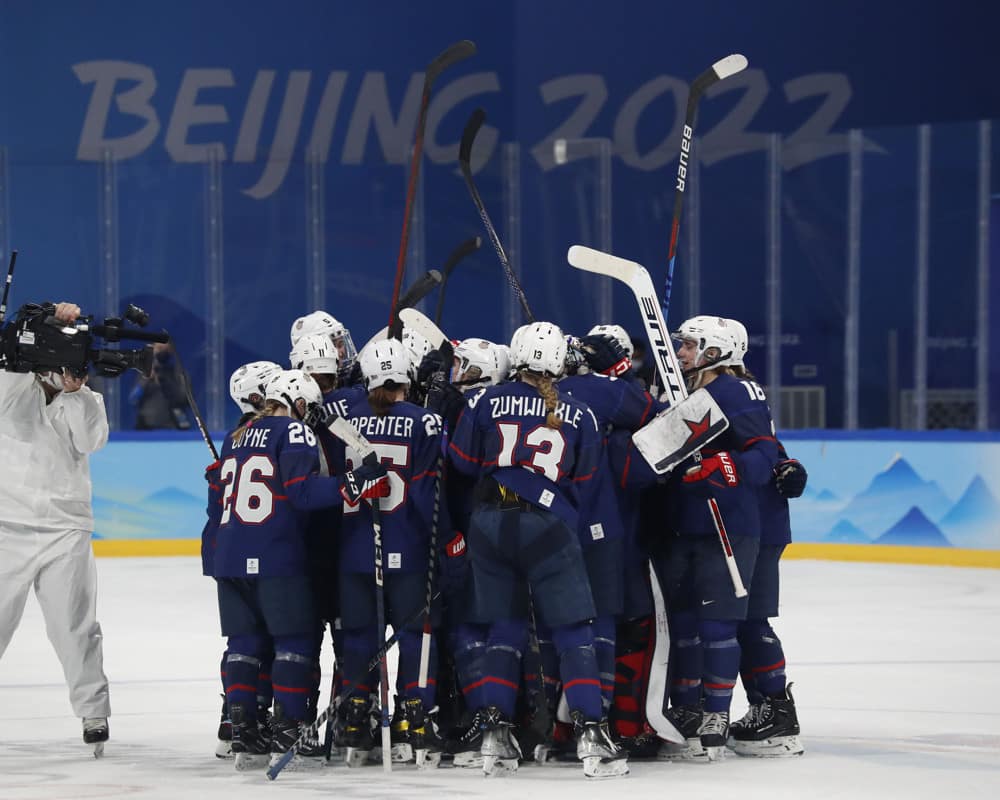 Usa Vs Canada Womens Olympic Hockey