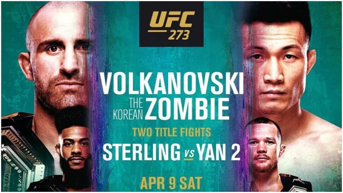 UFC 273 Predictions