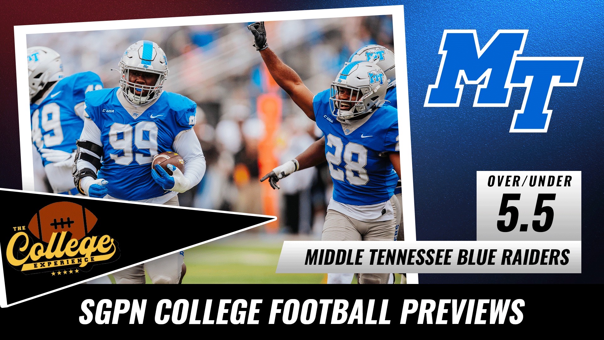 Middle Tennessee Blue Raiders College Football Season Preview 2022 | The College Football Experience (Ep. 1020)