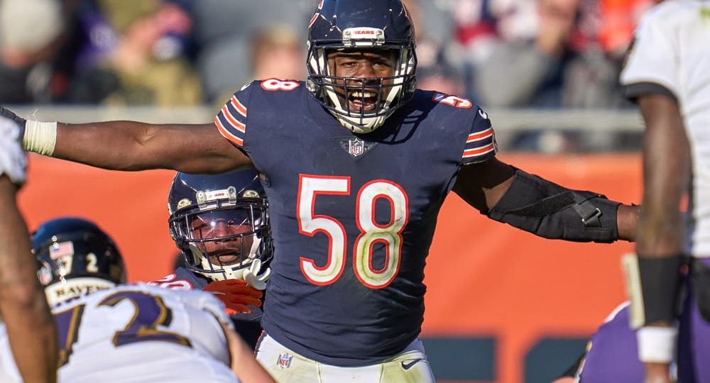 NFL: NOV 21 Ravens at Bears