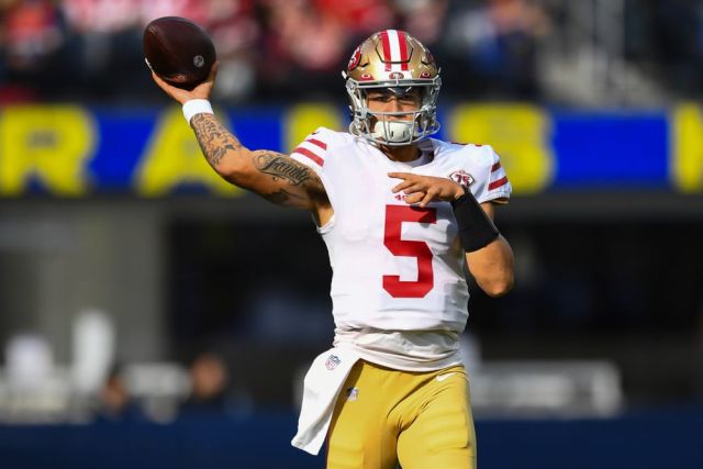 NFL: JAN 09 49ers at Rams