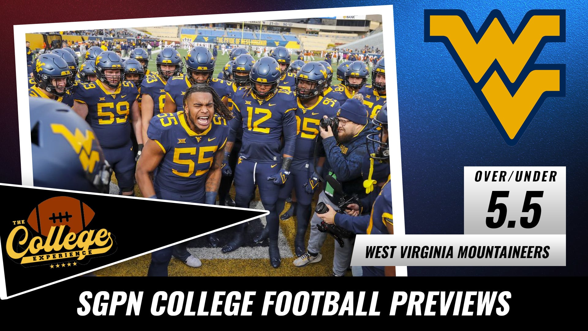 Pratinjau Musim Sepak Bola West Virginia Mountaineers College 2022 |  Pengalaman Sepak Bola Perguruan Tinggi (Ep. 1100)