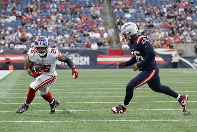 NFL: AUG 11 Preseason - Giants at Patriots