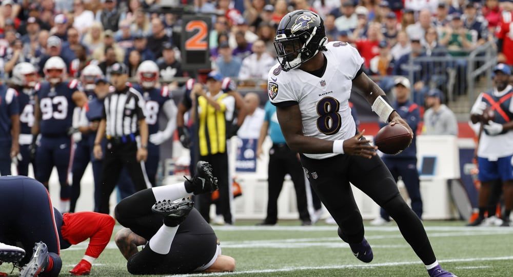 NFL: SEP 25 Ravens at Patriots