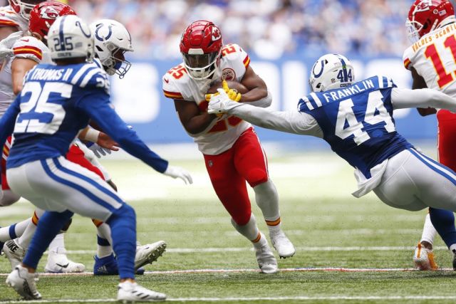 NFL: SEP 25 Chiefs at Colts