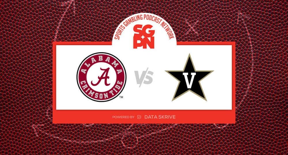 Alabama vs. Vanderbilt - College Football - Predictions, Betting Lines, Odds and Trends