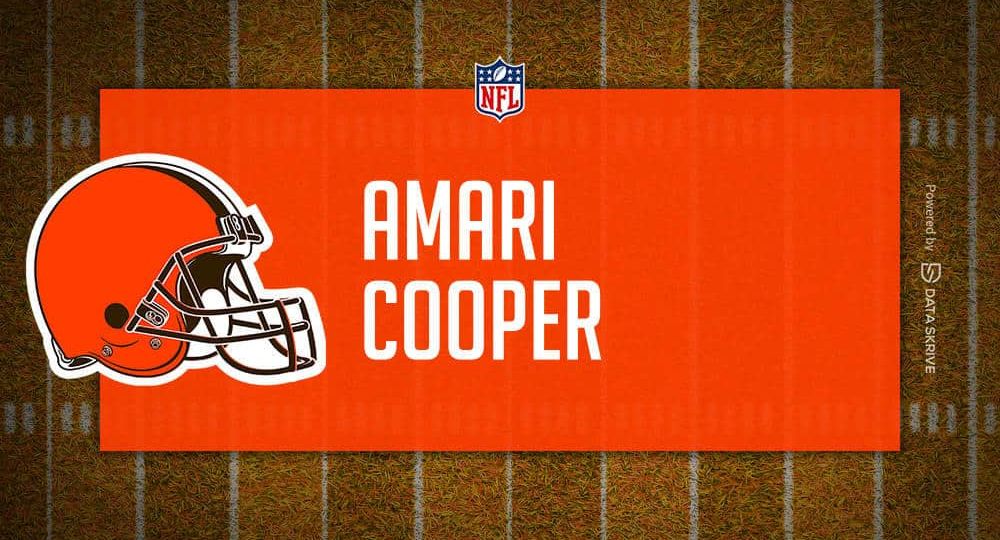 Amari Cooper - NFL - Player Prop Predictions, Lines and Trends