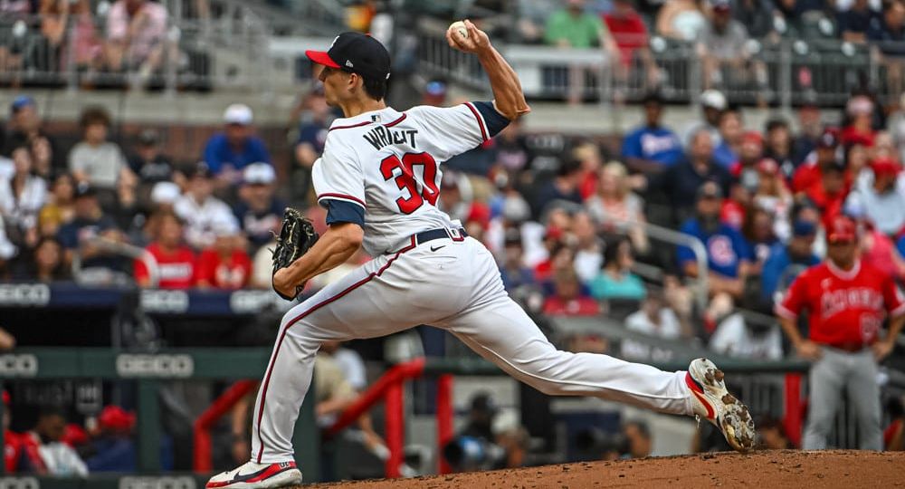 MLB: JUL 23 Angels at Braves