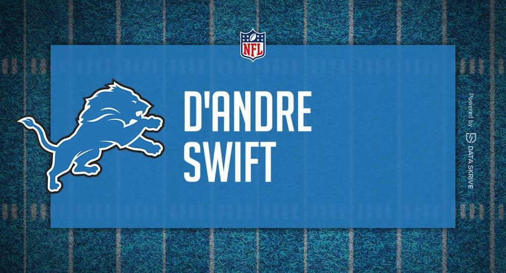 D'Andre Swift - NFL - Player Prop Predictions, Lines and Trends