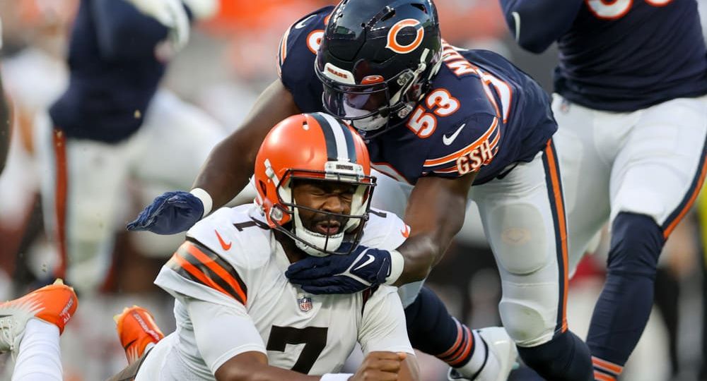 NFL: AUG 27 Preseason - Bears at Browns
